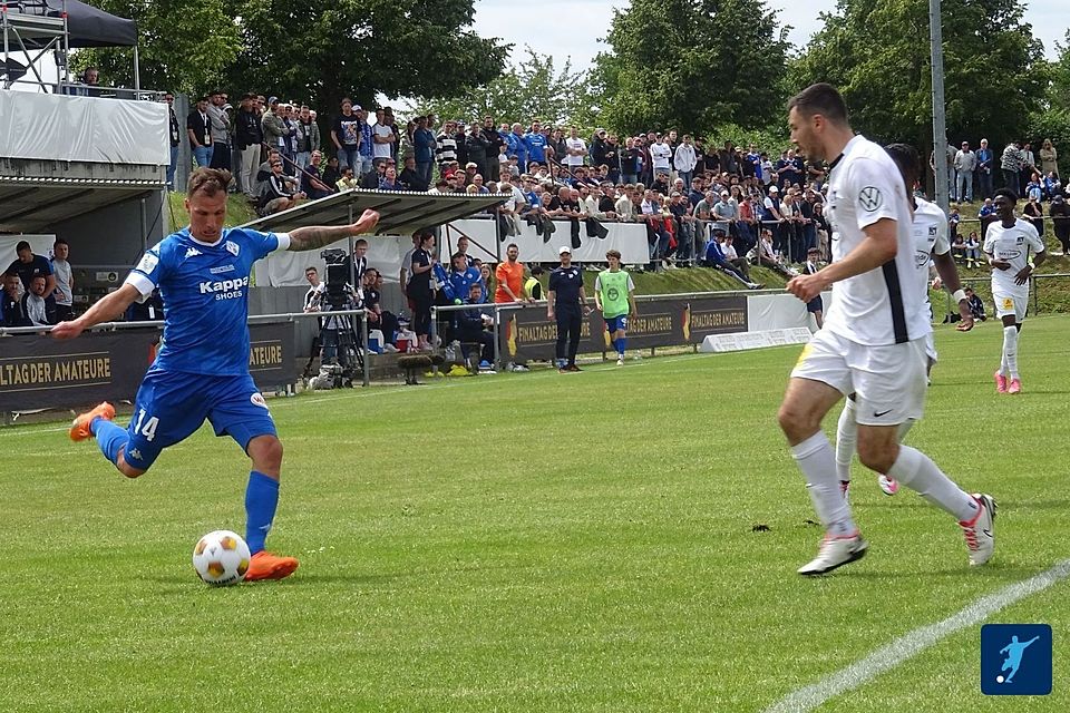 Eng dran: Die Zuschauer sind in Weingarten unmittelbar am Spielfeldrand platziert.