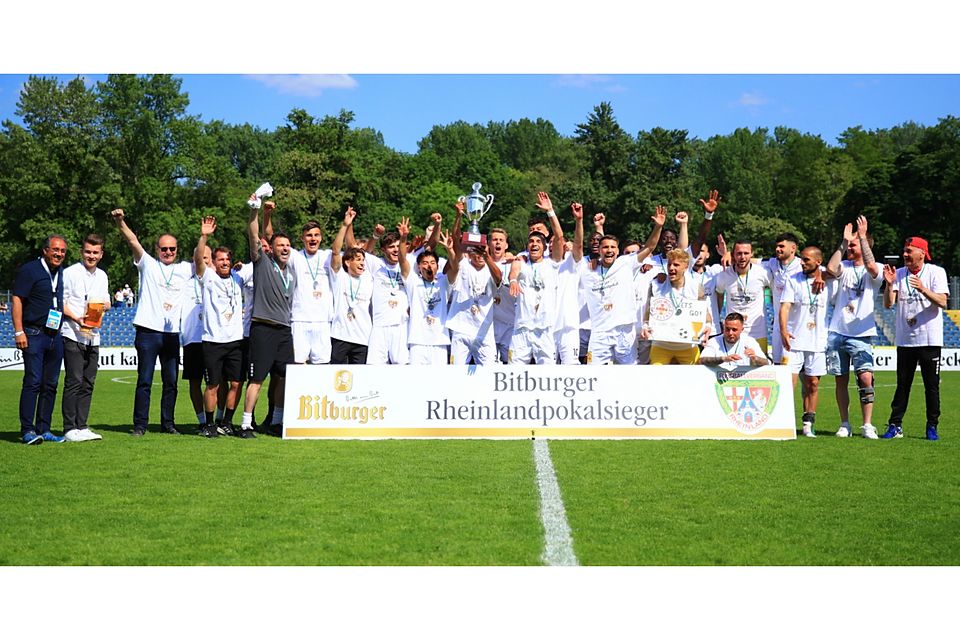 Zum dritten Mal in der Vereinsgeschichte hat Rot-Weiß Koblenz den Rheinlandpokal gewonnen.