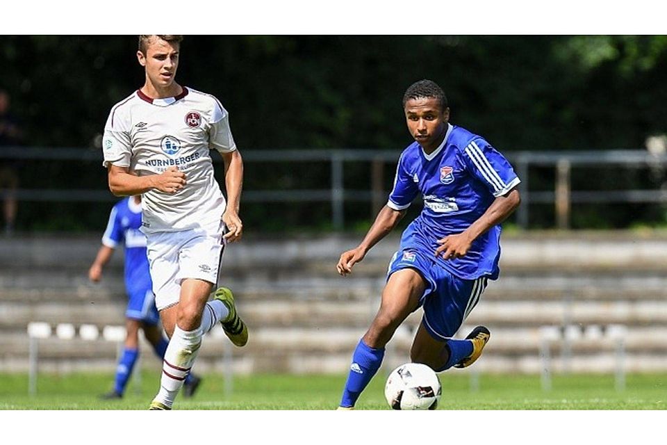 Nächster Stopp: Portugal! Karim Adeyemi ist wieder für die U16 des DFB nominiert worden. F: Leifer