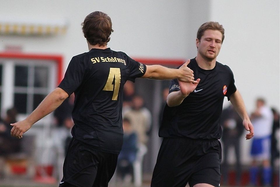 Nächste Saison wollen die Fußballer des SV Schöfweg in der Kreisliga spielen Foto: Werner Grübl