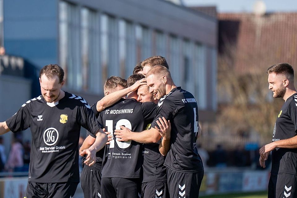 Der FC Moosinning durchte auch gegen Fatih Spor jubeln.