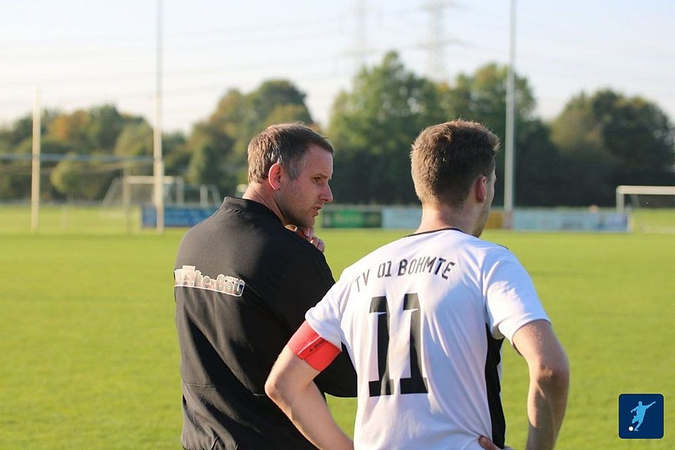 Ist nicht zufrieden mit der Hinrunde seiner Mannschaft: Bohmte-Trainer Dirk Schomäker