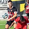 Kapitän des FC Teutonia Weiden und Torschütze in Bergisch Gladbach: Meik Kühnel.