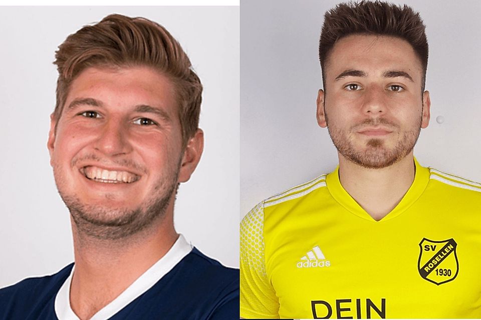 Etienne Piehler (l.) rettet Grefrath, Mert Sarimese jubelt und fliegt. 