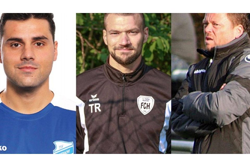 Zu den besten drei Trainern des Jahres gehören Athanasios „Sakis“ Kiourkas Patrick Braun und Walter lang (v.l.). Archiv