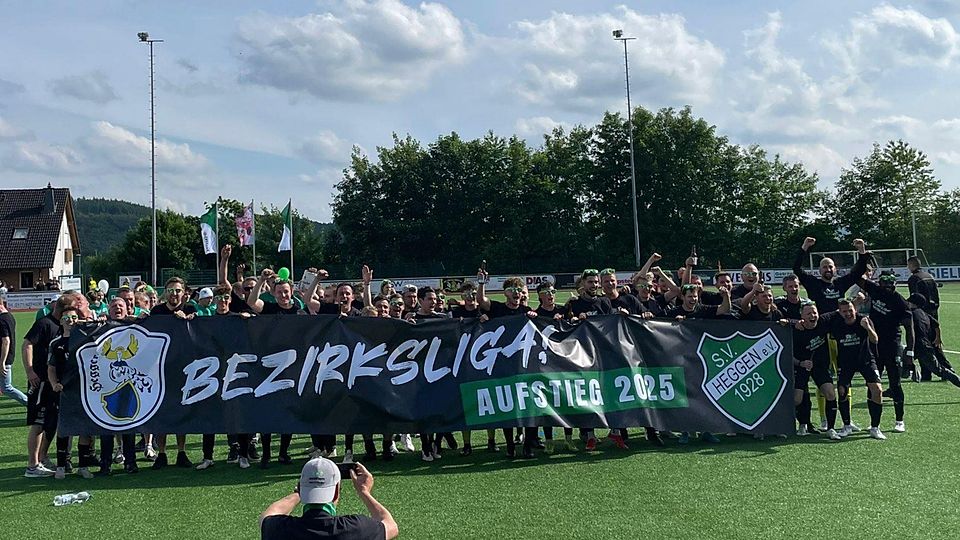 Der SV Heggen aus dem Kreis Olpe darf sich seit 31 Jahren wieder Bezirksligist nennen.