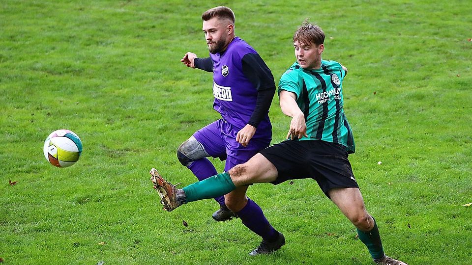 Während Undorf (in lila) auf einen direkten Konkurrenten trifft, kann Oberndorf/Matting (grün) diesmal nur überraschen.