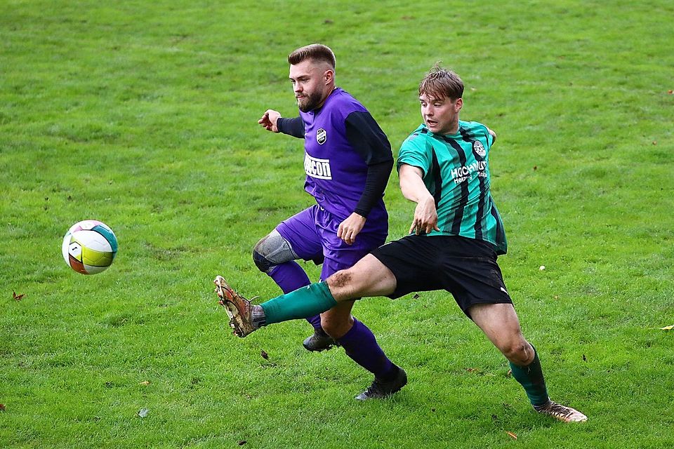 Während Undorf (in lila) auf einen direkten Konkurrenten trifft, kann Oberndorf/Matting (grün) diesmal nur überraschen.