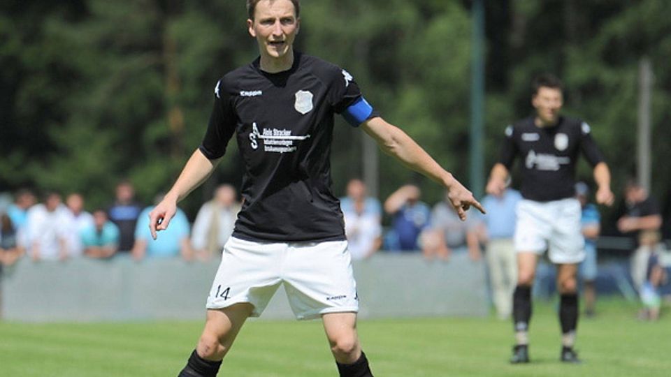 Florian Aichinger wechselt in der kommenden Spielzeit zum 1. FC Bad Kötzting  F: Harald Deubert