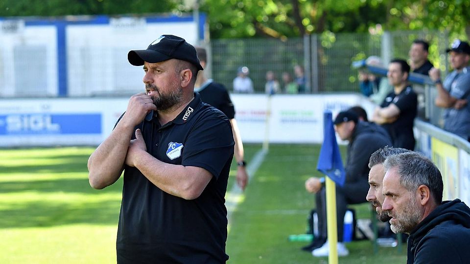 Coach Muriqi hofft, dass die Torflaute seiner Ismaninger bald beendet ist.