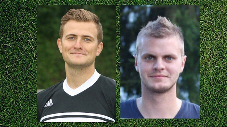 Tobias Dalke (li.) und Markus Reißenweber (re.) bleiben auch in der kommenden Saison die Coaches beim SC Sylvia Ebersdorf.