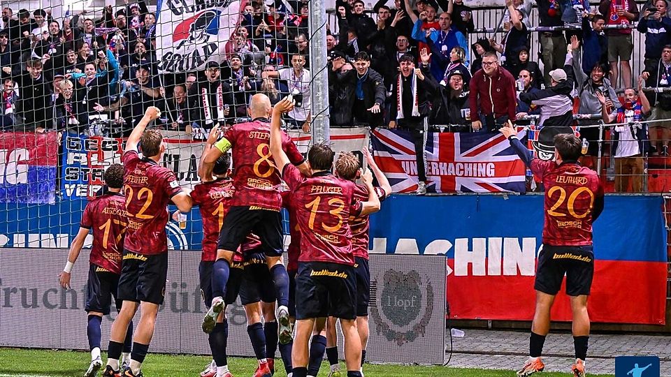 Die SpVgg Unterhaching lockt im Schnitt die meisten Zuschauer an.