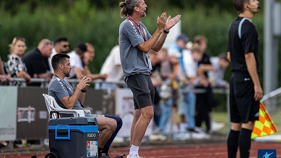 Ein letztes Mal für Stadtallendorf an der Seitenlinie.