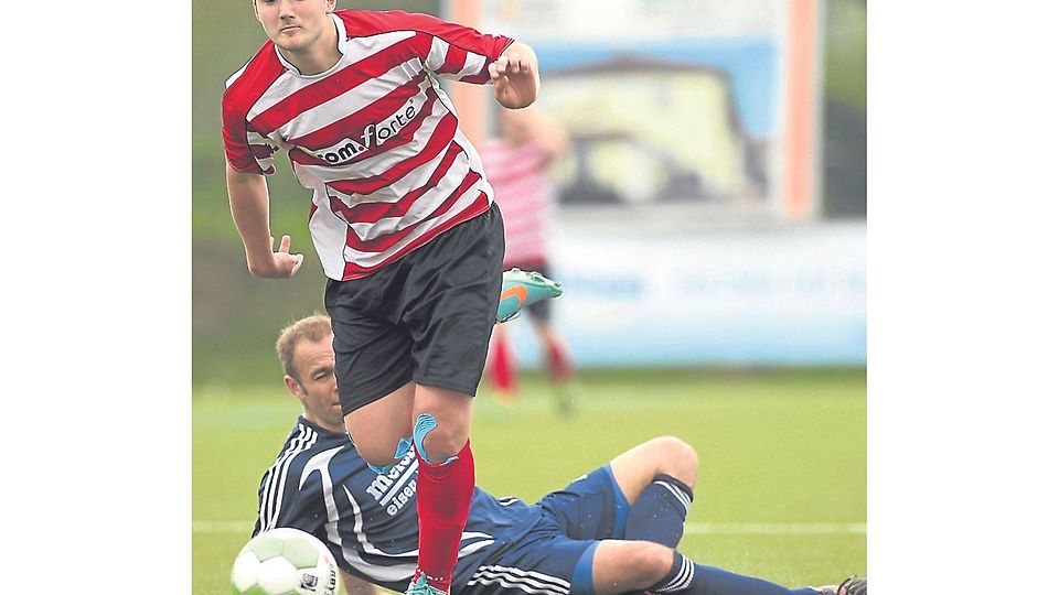 Sinnbild: Anspach obenauf (hier Marco Weber), Usingen am Boden (hier Christian Brand).	Foto: Breier Foto: