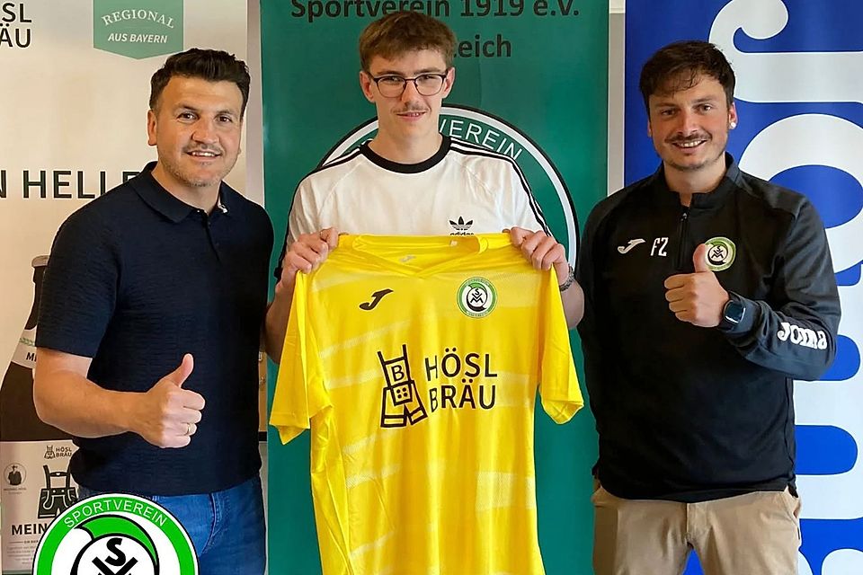 Trainer Tamo Mohamed (links) und Sportlicher Leiter Tobias Eckert (rechts) freuen sich auf den neuen Keeper Nico Magdeburg. Trainer Tamo Mohamed (links) und Sportlicher Leiter Tobias Eckert (rechts) freuen sich auf den neuen Keeper Nico Magdeburg.