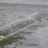 Wintereinbruch im Wiesbadener Amateurfußball. Auf einigen Sportplätzen musste die Partie abgesagt werden.