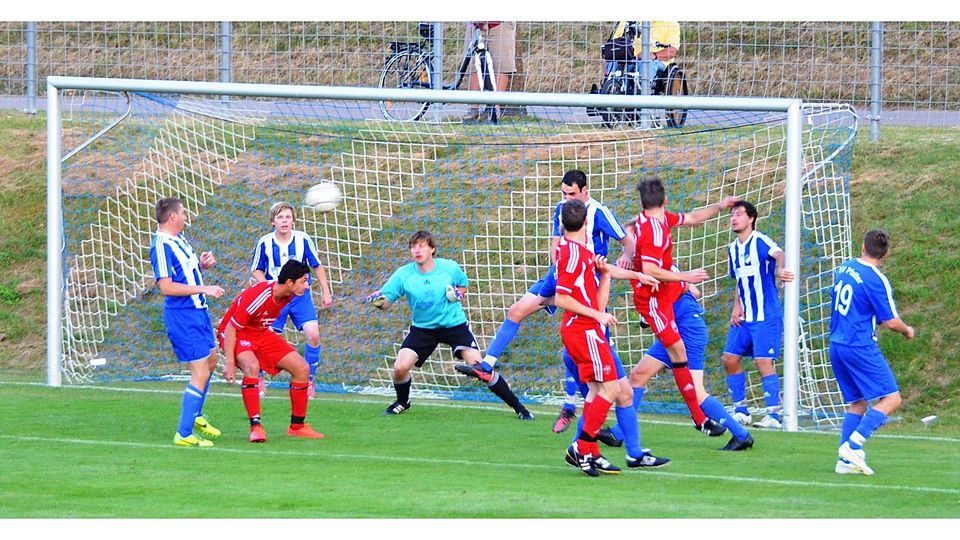 Pfatters Keeper Simon Gstettner musste nur ein Mal hinter sich greifen. F: Lehner