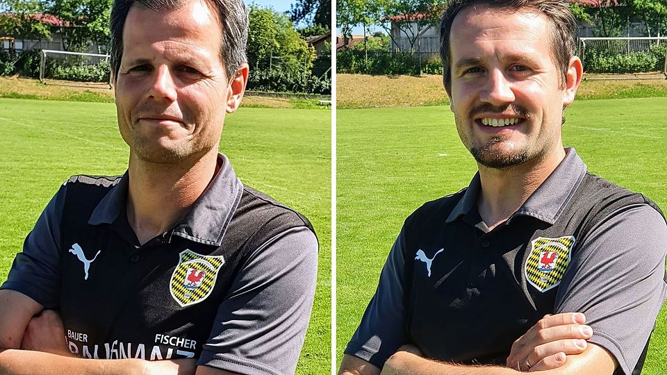 Die neuen Sportlichen Leiter des SV Hahnbach: Thorsten Baierlein (links) und Christian Seifert.