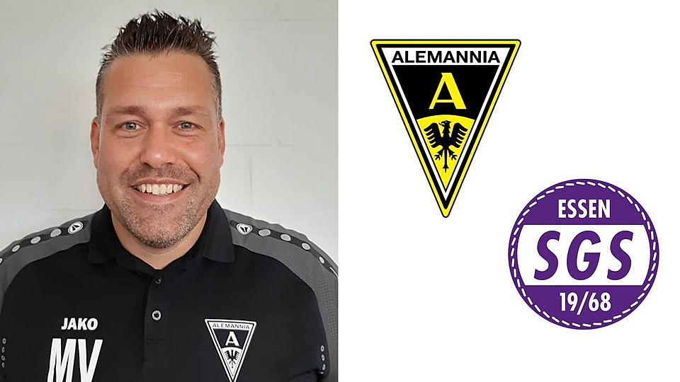 Michael Vonderbank, Trainer von Alemannia Aachens Regionalliga-Fußballerinnen.