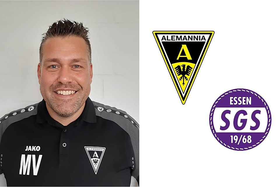 Michael Vonderbank, Trainer von Alemannia Aachens Regionalliga-Fußballerinnen.