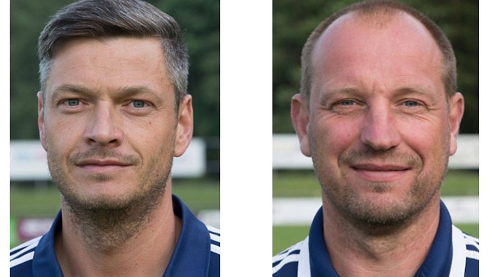 Vertretungsweise an der Seitenlinie: Alexander Schalk (links) vertritt den im Urlaub befindlichen Frohnlacher Coach Oliver Müller Fotos: VfL Frohnlach