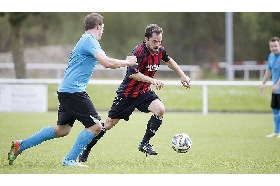 Trifft mit Gutenzell im Bezirkspokalfinale auf den SV Alberweiler: VfB-Spielertrainer Philipp Birk-Braun. Volker Strohmaier