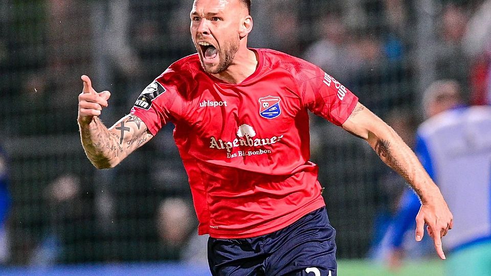 Diese Leidenschaft werden sie im Sportpark vermissen: Patrick Hobsch wechselt nach drei Jahren bei der SpVgg Unterhaching zum TSV 1860 München.