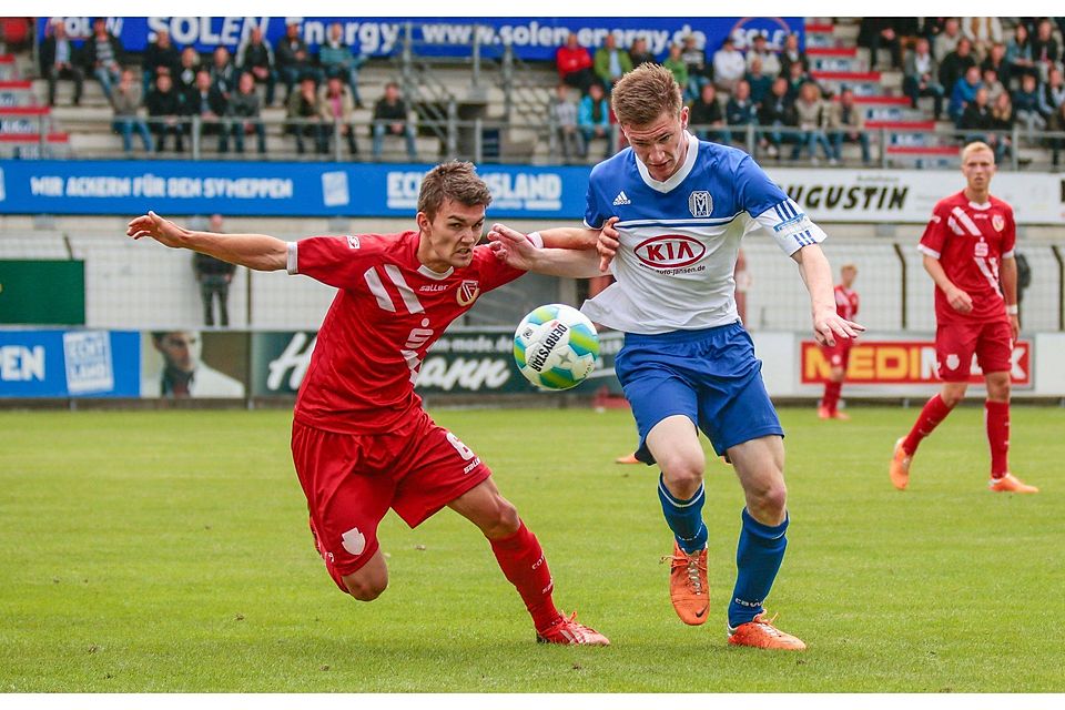 In 120 Minuten fielen keine Tore zwischen dem JLZ und Cottbus (in Rot). Foto: Scholz