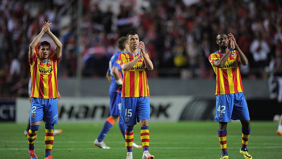Pablo Piatti, Javi Fuego und Keita aus dem letztjährigen Kader des FC ValenciaF: Getty Images