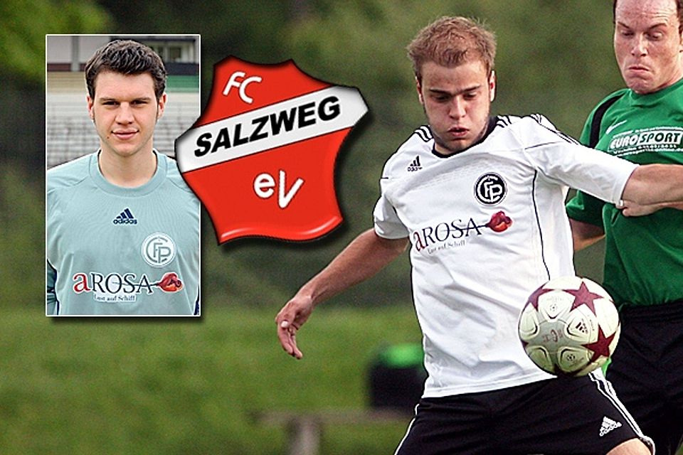 Florian Bloch und Michael Weisheitinger wechseln vom FC Passau zum FC Salzweg Montage:Wagner