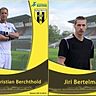 Christian Berchthold verlässt die SpVgg Bayern Hof, Jiri Bertelman wird sein Nachfolger   Fotos: SpVgg Bayern Hof