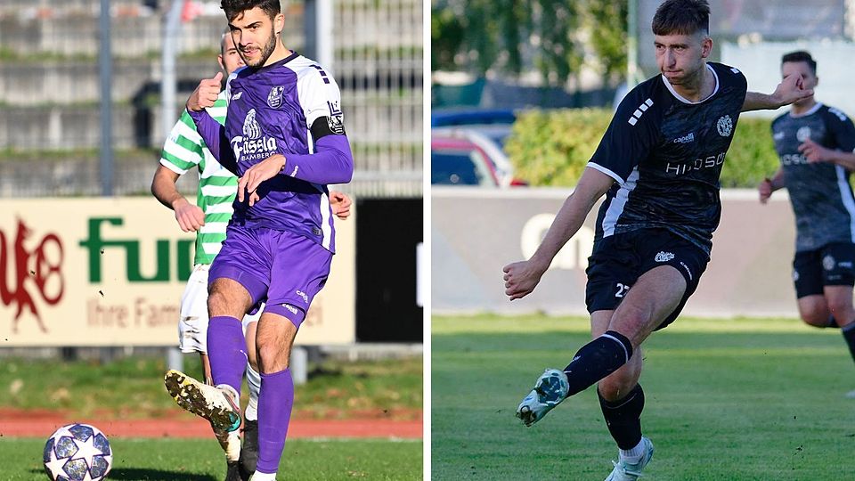 Folgenschweres Luftduell: Bambergs Christopher Kettler (links) und Gebenbachs David Vidovic rauschten am Samstag mit den Köpfen zusammen.