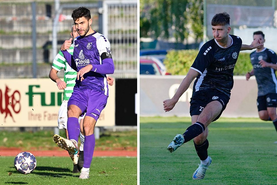 Folgenschweres Luftduell: Bambergs Christopher Kettler (links) und Gebenbachs David Vidovic rauschten am Samstag mit den Köpfen zusammen.