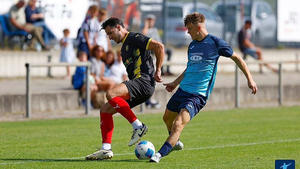 St.Leon (l.) hat in der Rückrunde Potenzial nach oben.