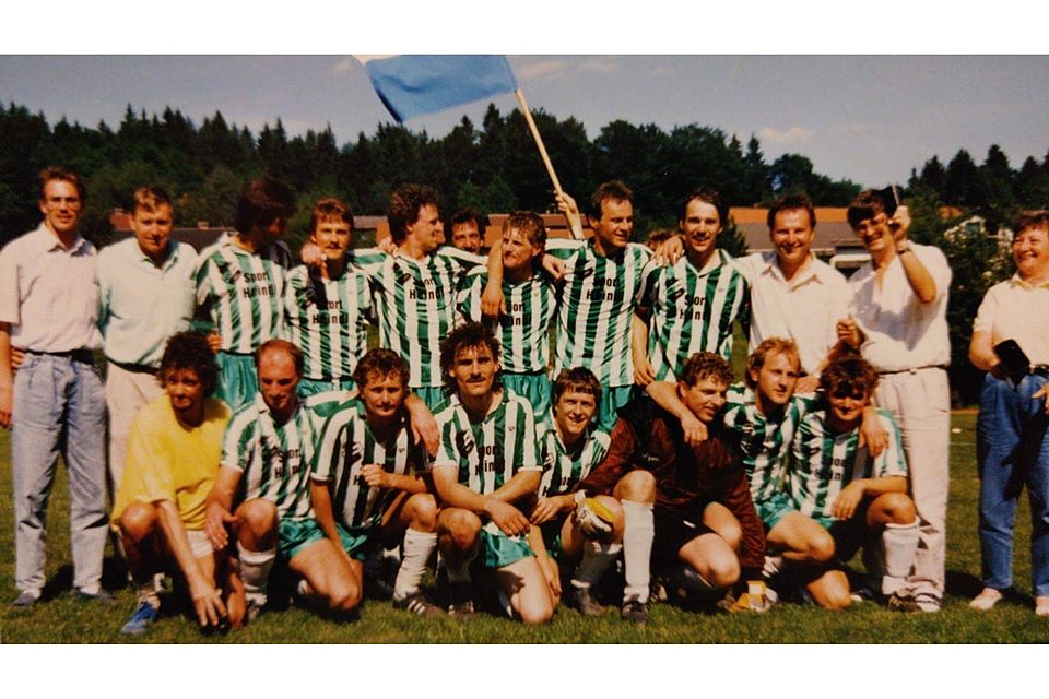 Der TV Freyung wurde 1989 erster Meister der Bezirksoberliga 