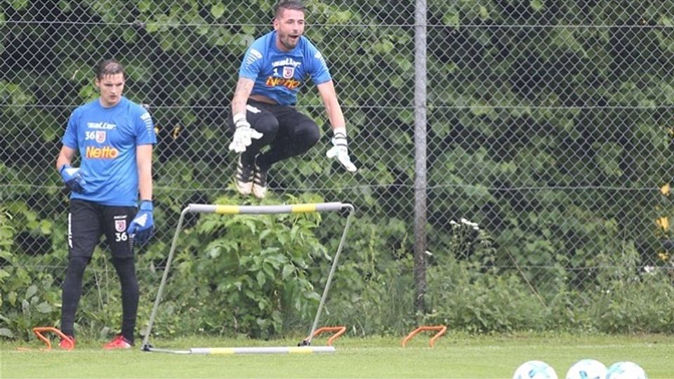 Philipp Pentke will weiter hoch hinaus mit dem SSV Jahn. Foto: Nickl