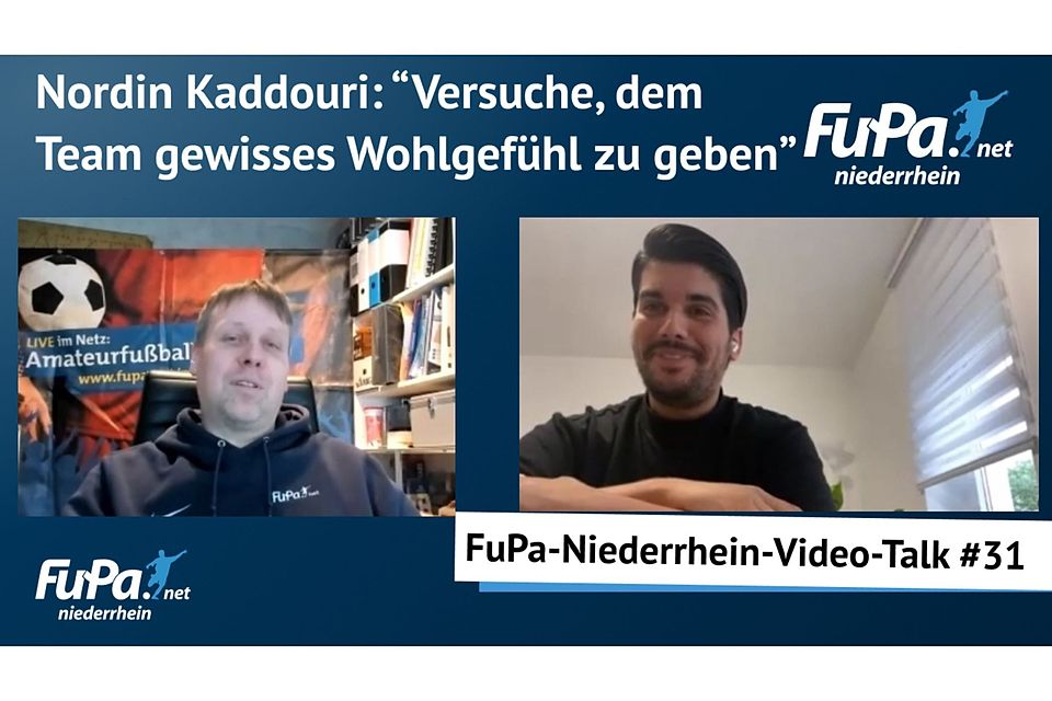 Im neuen FuPa-Niederrhein-Fußball-Talk ist der "beste Betreuer der Welt", Nordin Kaddouri vom SV Genc Osman Duisburg, zu Gast.