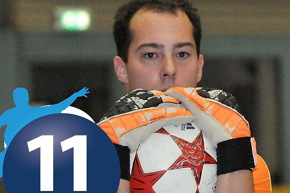 Mit fünf Nominierungen für die FuPa-Elf der Woche die Nummer eins: Torhüter Michael Hornberger vom SV Hammerschmiede II.  F.: Andreas Lode