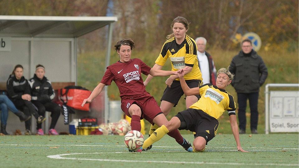 Für die Damen aus Eicha (re.) geht es am Samstag gegen Moosburg noch einmal um wichtige Punkte. F: Schneider
