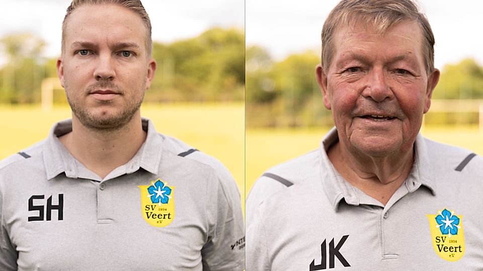 Jürgen Krust (r.) und Co-Trainer Sascha Hoffmann sind nicht mehr bei Veert im Amt.