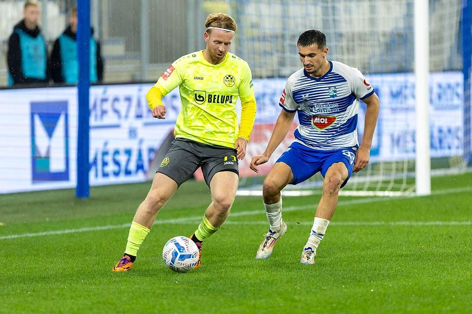 Dominik Martinovic im Einsatz für seinen kroatischen Club Slaven Belupo Dominik Martinovic im Einsatz für seinen kroatischen Club Slaven Belupo