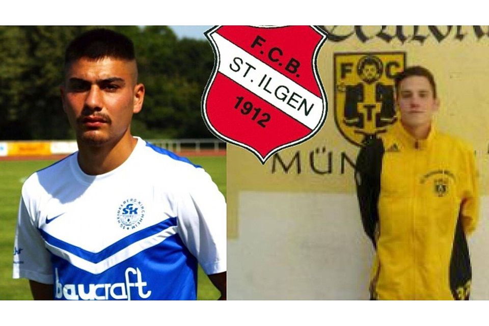 Zwei der vier Neuzugänge des FC St.Ilgen: Nico Bergold (l.) und Jakob Hoff.