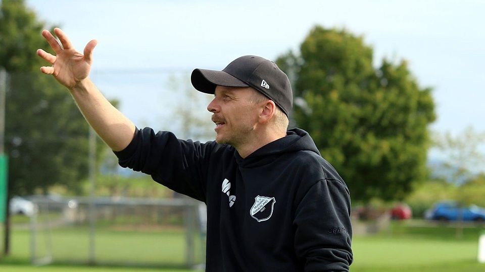 War mit der Leistung seines Teams nicht zufrieden: SV Münsing-Trainer Martin Grelics.