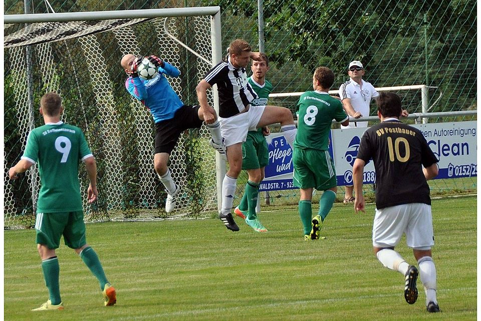 Aufsteiger Barthelmesaurach schlug Postbauer mit 2:1. (Foto: Heilmann)