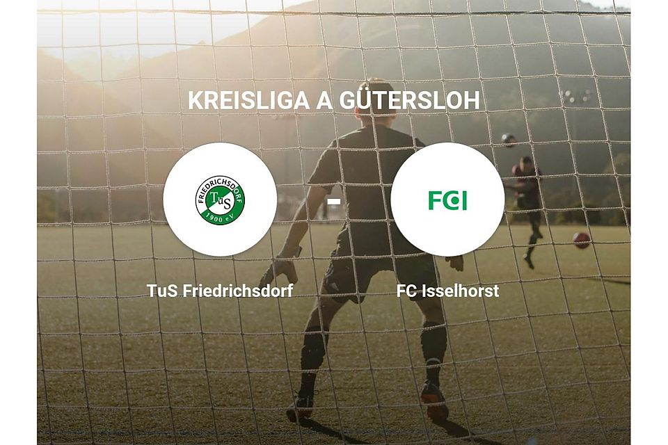 TuS Friedrichsdorf gegen FC Isselhorst