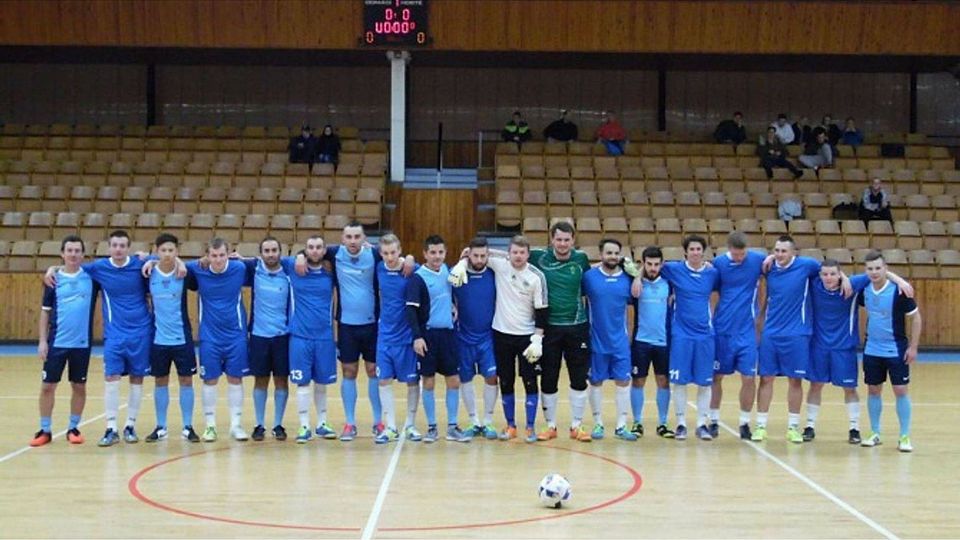 Wackersdorf nutzt die Vorbereitungszeit für ein Testspiel gegen den tschechischen Zweitligisten Herd Hradiste. F: TV Wackersdorf Futsal