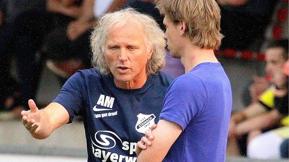 Armin Mayer (li.) ist nicht mehr Trainer des ASV Steinach F: Dieter Siering