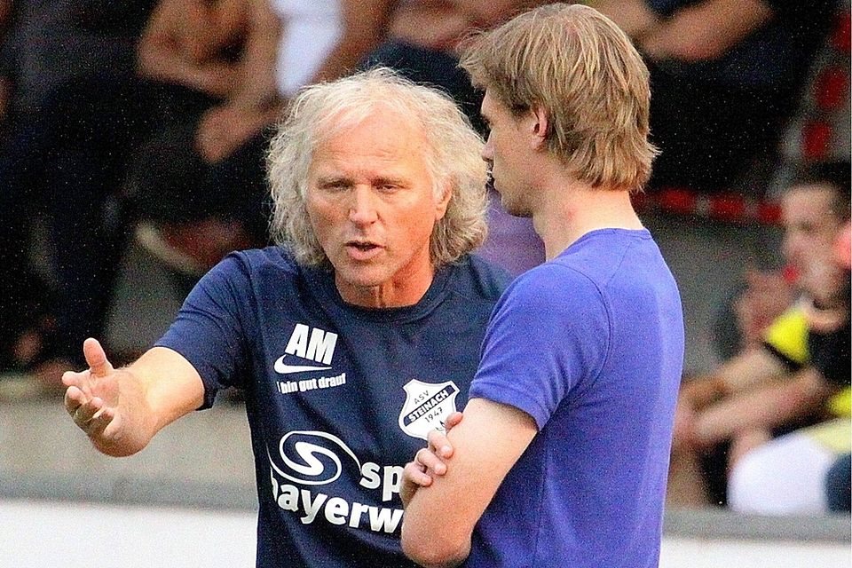 Armin Mayer (li.) ist nicht mehr Trainer des ASV Steinach F: Dieter Siering