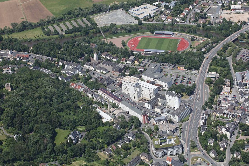 Das Stadion in Wetzlar könnte die neue Spielstätte der Teutonen sein. 	Foto: Archiv