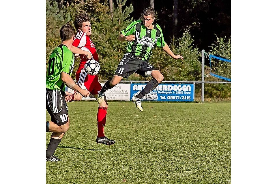 Wie ausgewechselt: Nittenau konnte gegen Teunz die Partie in der zweiten Halbzeit beinahe drehen.  Foto: Gohlke